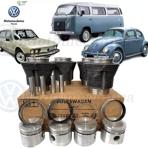 Kit Motor Camisa Pist O Anel Fusca Kombi Original Vw