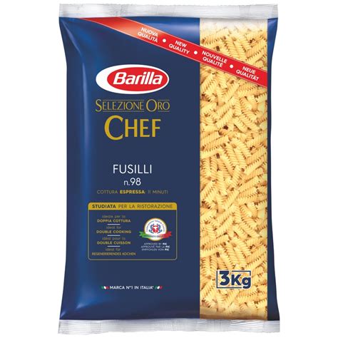 Barilla Teigwaren Soc Kg Fusilli Esl Einkauf Service Lieferung