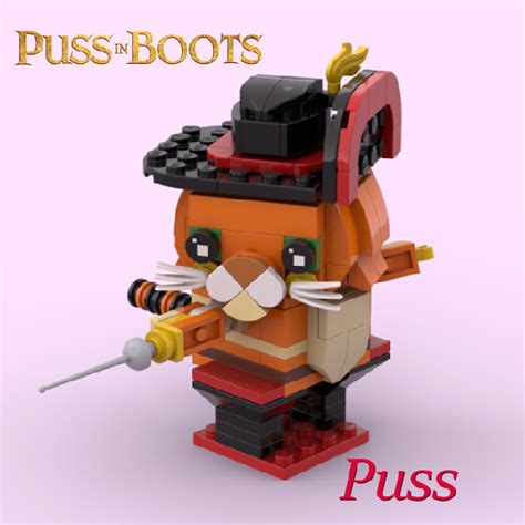 Lego Moc Brickheadz Puss In Boots Flickr