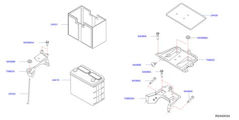 Nissan Sentra Battery Tray 24428 EL00A Nissan Of Rockville Centre