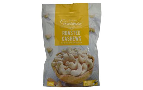 Gourmia Roasted Cashews Lightly Salted Pack Grams Reviews