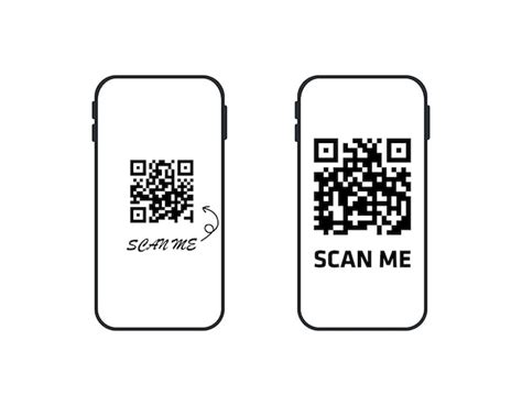 Premium Vector Scan Qr Code Silhouette Black Qr Code Set Vector