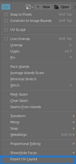 Export UV MAP 2.8 (beta) - Basics & Interface - Blender Artists Community