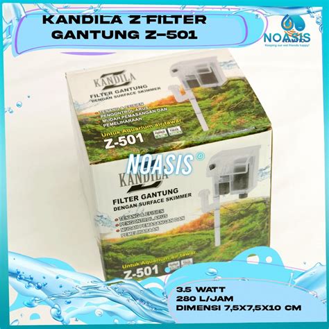 Kandila Z Z Skimmer Filter Hanging Aquarium Aquascape Shopee