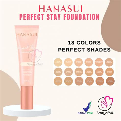 Hanasui Perfect Stay Foundation Fair Gr Raena Beauty