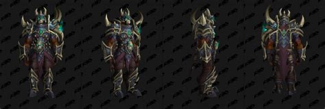 Wow Shadowlands Alle Transmog Pakt Sets Und Setboni