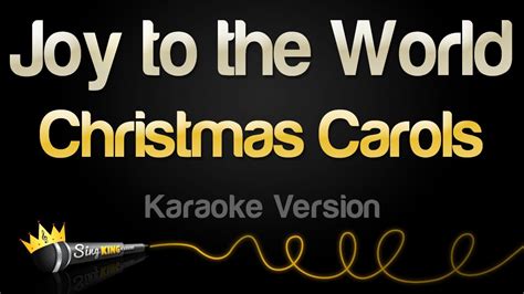 Christmas Carols Joy To The World Karaoke Version YouTube