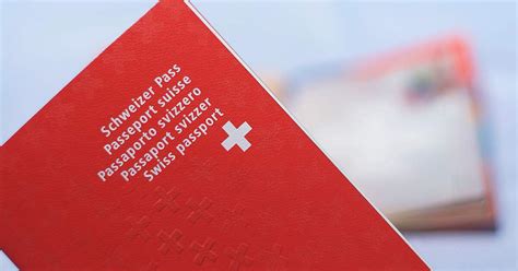 How To Apply For A Swiss Passport Schweizer Reisepass