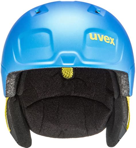 Dzieci Cy Kask Narciarski Uvex Manic Pro Niebieski