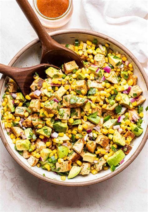 Chicken Avocado Corn Salad Recipe Runner