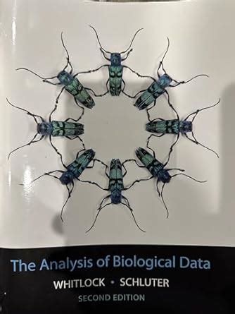 The Analysis Of Biological Data M Whitelock Textbooks