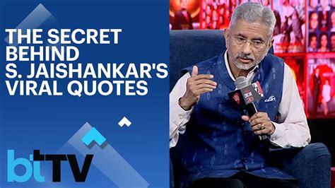 How Does S. Jaishankar Deals With the High Attention His Viral Quotes ...