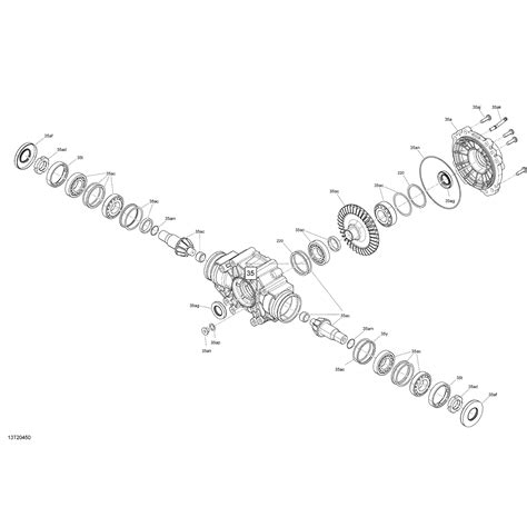 Entra Nement Arri Re Diff Rentiel Central Pour Quad Can Am