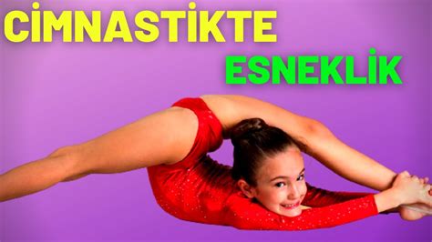 Esnekl K Hareketler Esneme Egzers Z C Mnast Kte Esnekl K