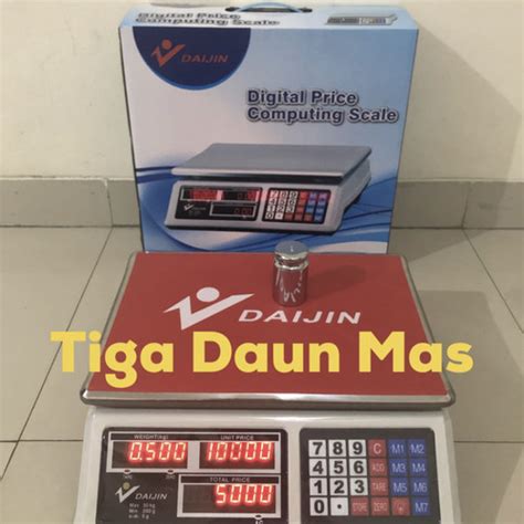 Jual Timbangan Barang Digital Daijin 30 Kg Timbangan Laundry