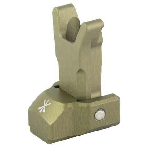 South Paw Draw Unity Tactical Fusion Backup Iron Sight Folding Fde