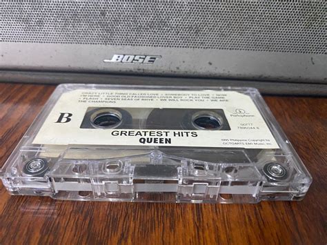 Queen Greatest Hits Cassette Tape Philippine Release Original Music