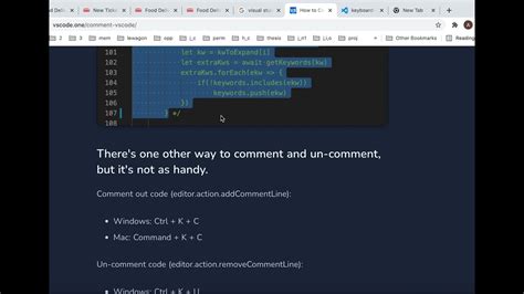 How To Comment Or Uncomment Multiple Lines In Vs Code Shortcut Youtube