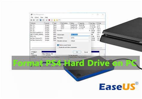 Como Formatar O Ps4 - Como Formatar o HD do PS4 no PC no Windows 10/8/7? 2 Soluções Aqui - EaseUS