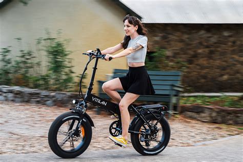 V3 2 0 Folding Fat Tire Electric Bike Vitilan Ebike