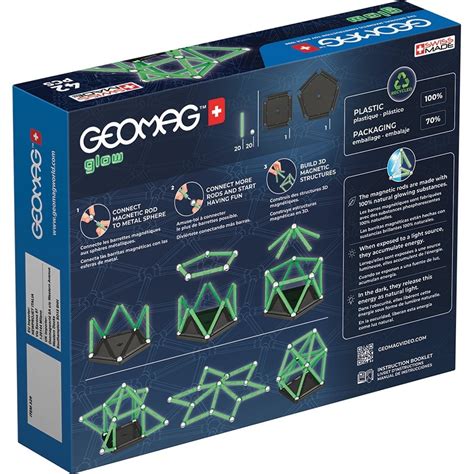 Set De Constructie Magnetic Geomag Glow Piese Emag Ro