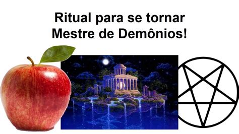 Ritual para se tornar Mestre de Demônios ritual salomão