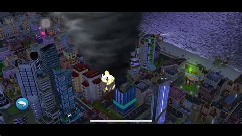 SimCity Build It City Disaster Tornado III Launch YouTube