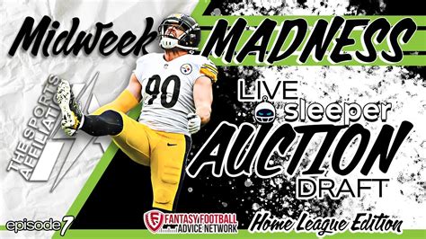 Midweek MADNESS LIVE Auction Draft YouTube