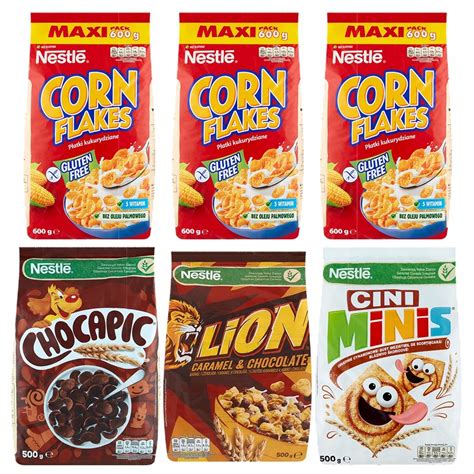 Nestle P Atki Niadaniowe Corn Flakes G Mix Nestle Sklep