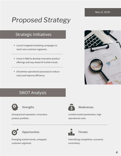 Strategic Planning Proposal Template Venngage