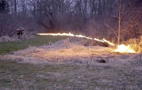 TF-19 WASP Flamethrower Drone Attachment | Throwflame.com