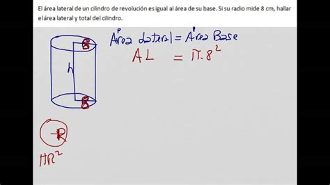 Rea Total De Un Cilindro Conociendo El Radio Y Relaci N Entre El Rea