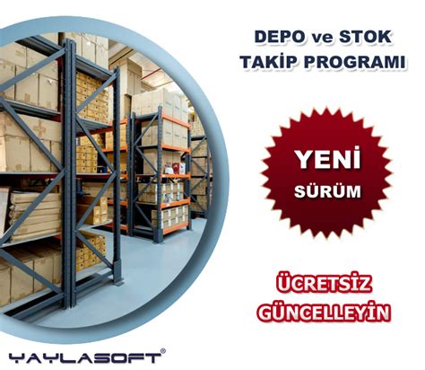 YAYLASOFT DEPO TAKİP PROGRAMI 2019