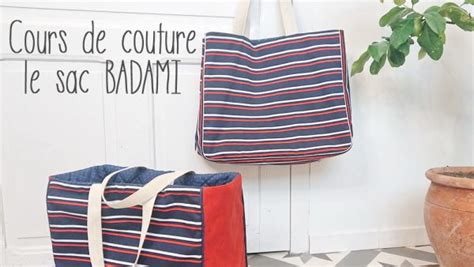 Cours de couture en vidéo sac Badami L Atelier des Gourdes