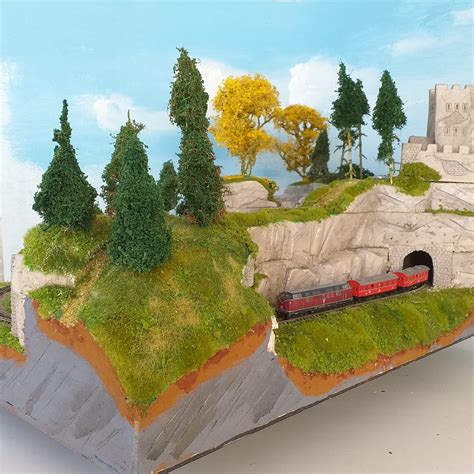 Diorama De Maqueta De Trazado De Trenes En Escala N 1 160 46 OFF