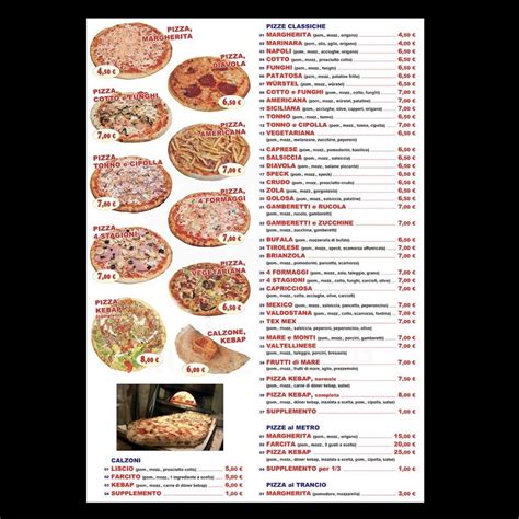 Menu Da Royal Kebap Pizza Grill Ristorante Lissone