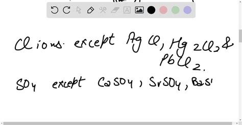 SOLVED An Unknown Solution Contains Either Lead Ions Or Barium Ions