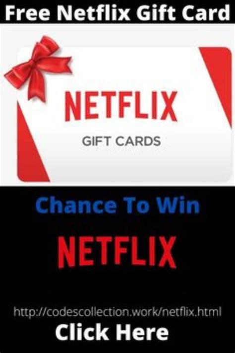 Free Netflix Gift Card Codes Earn Free Netflix Gift Card Netflix