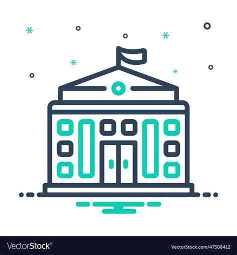 Embassy Royalty Free Vector Image Vectorstock