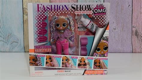 Lol Surprise Omg Fashion Show Hair Edition Twist Queen Fashion Doll