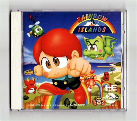 The Gay Gamer The Great Gaymathon Review Rainbow Islands Pc Engine Cd Rom