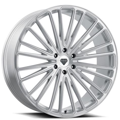 Blaque Diamond Wheels Bd Brushed Silver Rims Bd