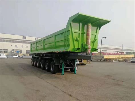 3 Axle 4 Axle 6 Axle Dump Box Tipper Truck Semi Trailer