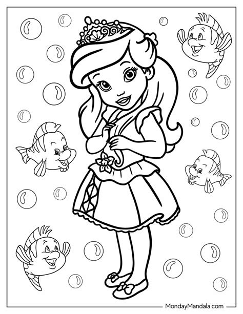 36 Disney Princess Coloring Pages (Free PDF Printables) - Worksheets