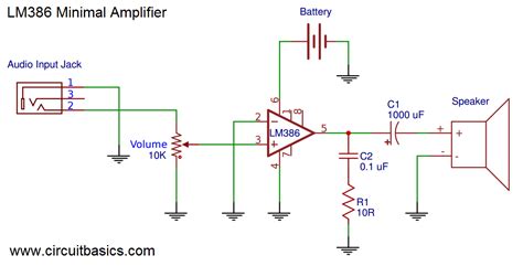 Audio LM386 Amplifier Not Amplifying Electrical Engineering Stack