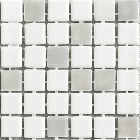 Veneto Linktec White Mix 25x25mm Ceramic Tile Supplies