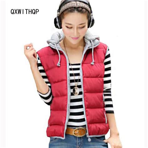 Aliexpress Buy Autumn And Winter Sleeveless Jackets Women