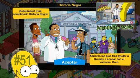 Los Simpson Springfield Historia 20 Capítulo 51 Fin Del Evento De La Historia Negra Por