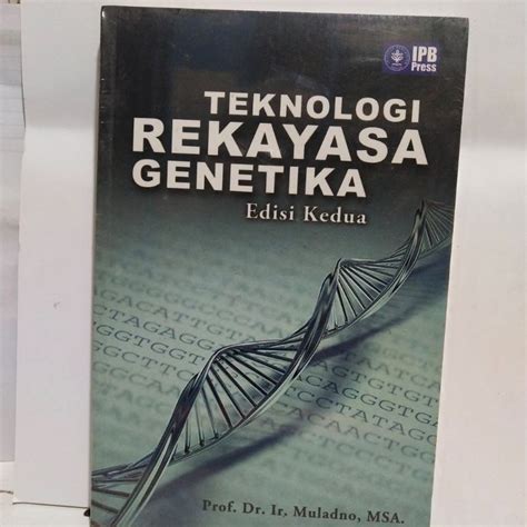 Jual Buku Teknologi Rekayasa Genetika Original Terlaris Dan Termurah