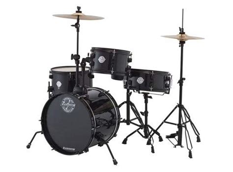 Ludwig Questlove Pocket Kit 4-piece Drum Set-Black Sparkle Finish Deals ...